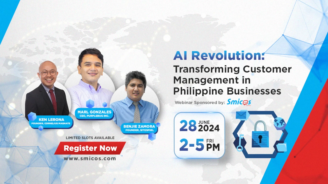 AI Revolution: Transforming Customer Management in Philippine Businesses Sponsored by Smicos banner