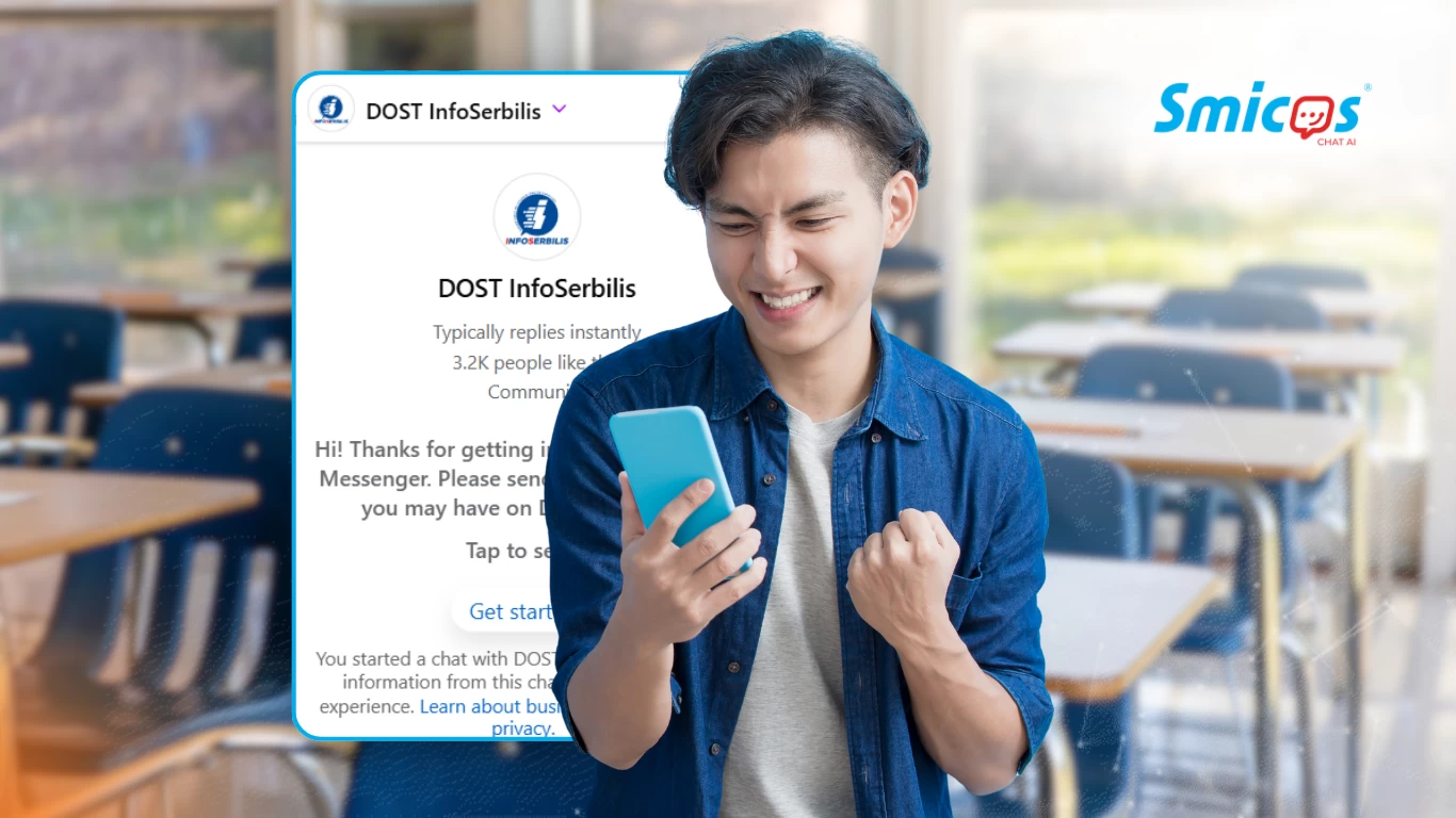 Smicos Powers DOST InfoSerbilis Public Service Upgrade banner