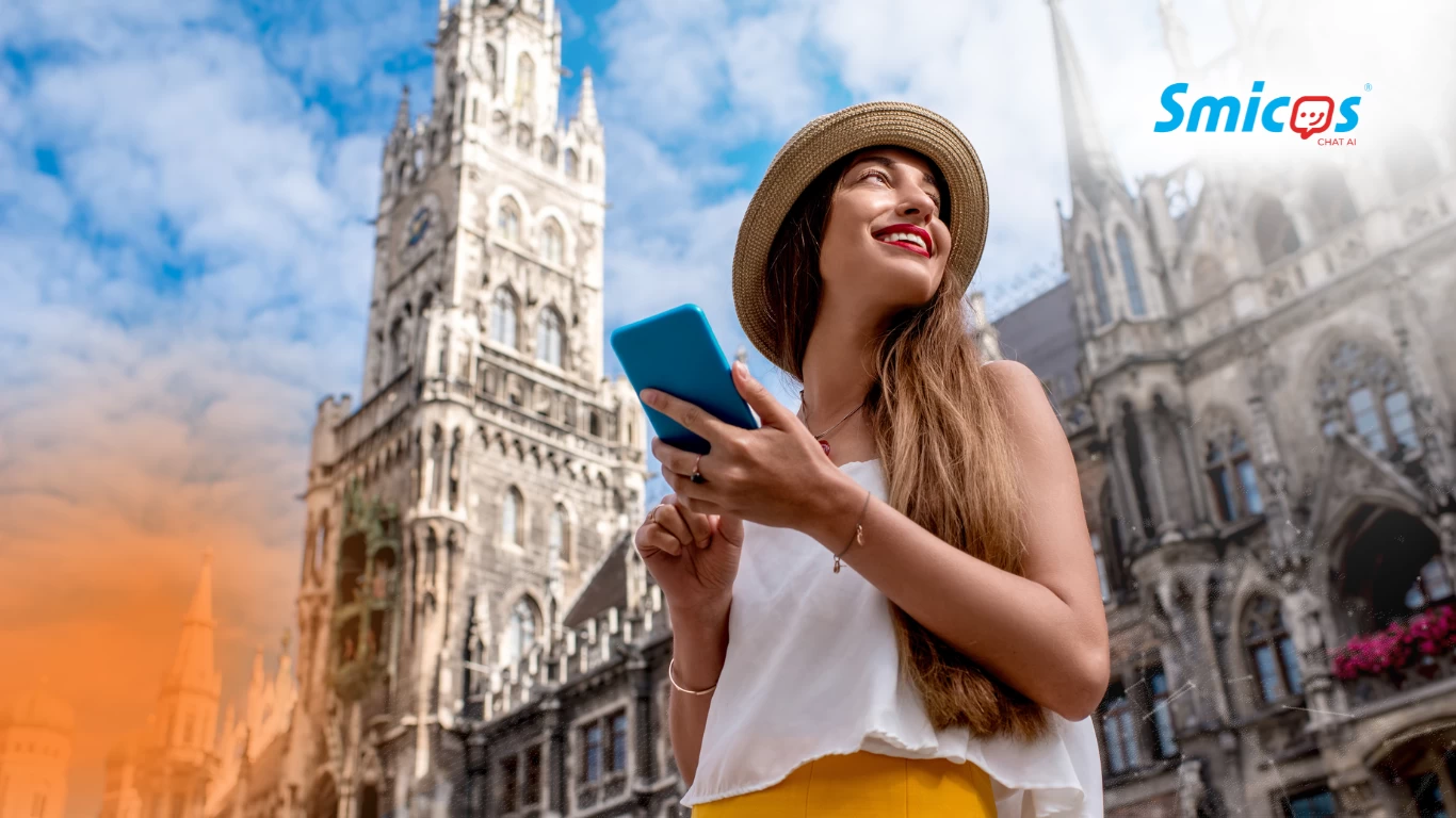 The Travel and Hospitality Industry With AI Chatbots banner